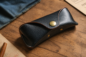 Special Vintage Teacore Leather Glasses Case TexuCrafts