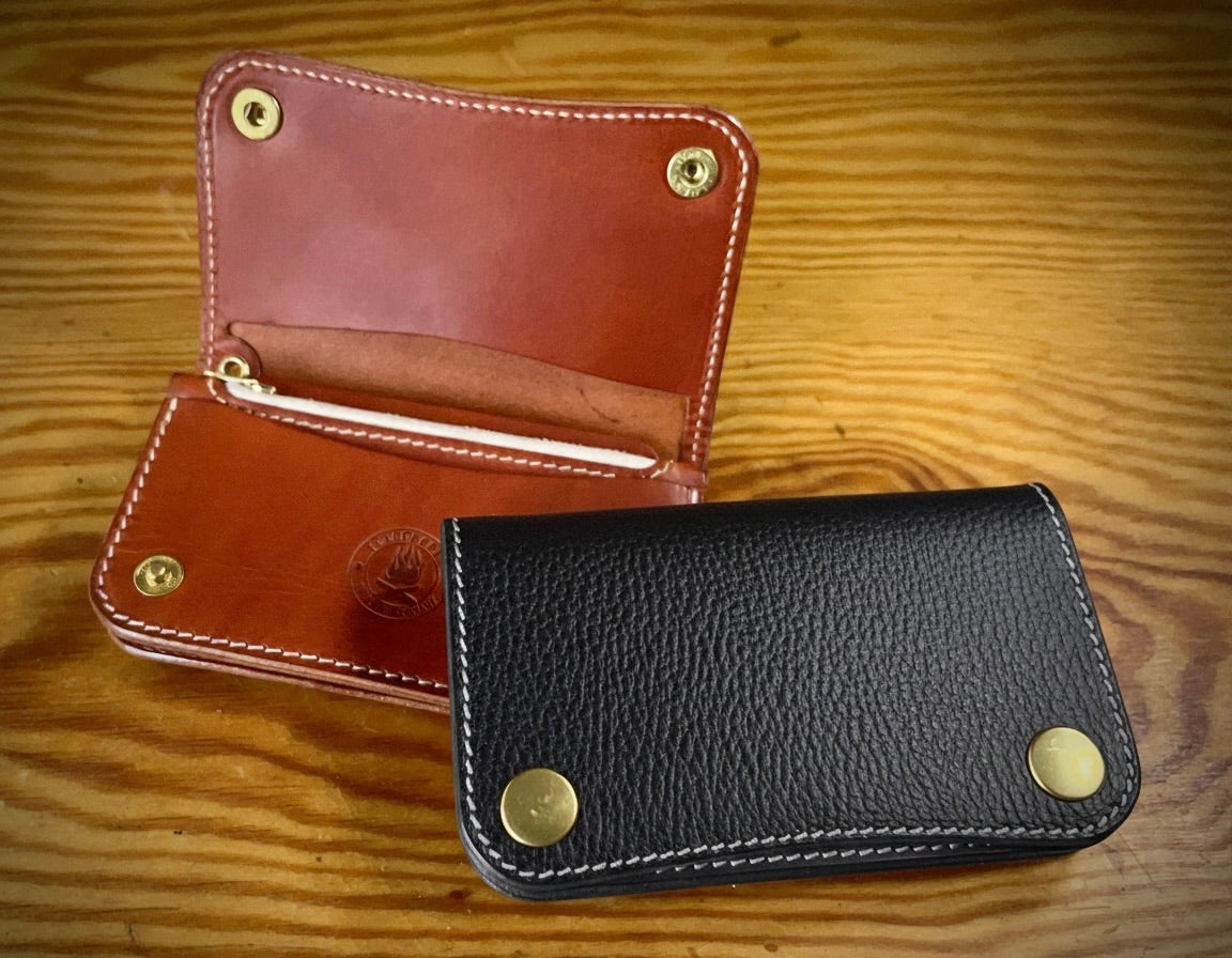 Special Classic Trucker Wallet V.2 Teacore Bicolor TexuCrafts