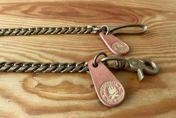 Faceted Safety Wallet Chain Fish Hook - TexuCrafts