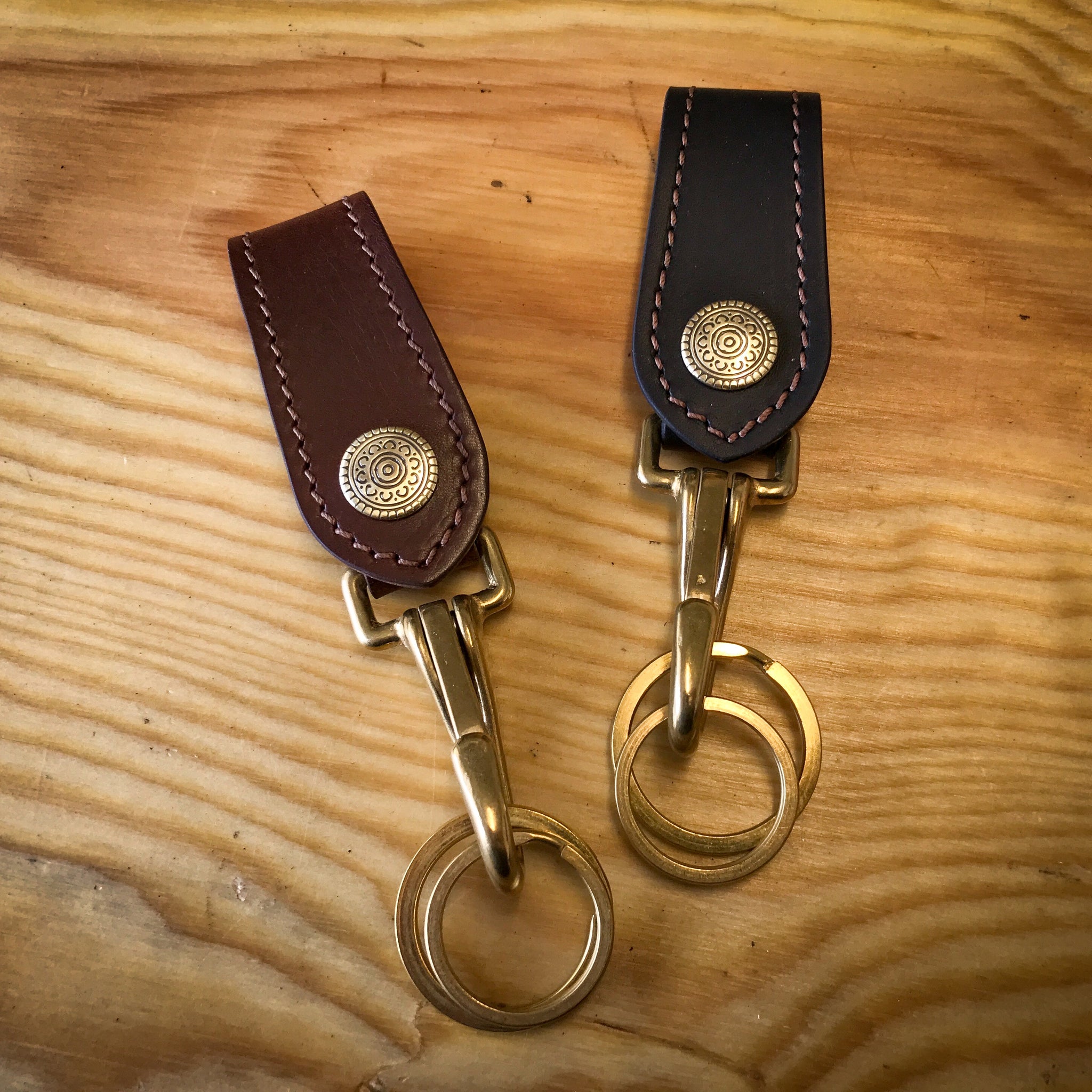 Loop Keychain Thread Belt Loop Keychain Hook - TexuCrafts